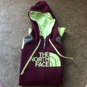 Women’s North Face full zip fleece jacket